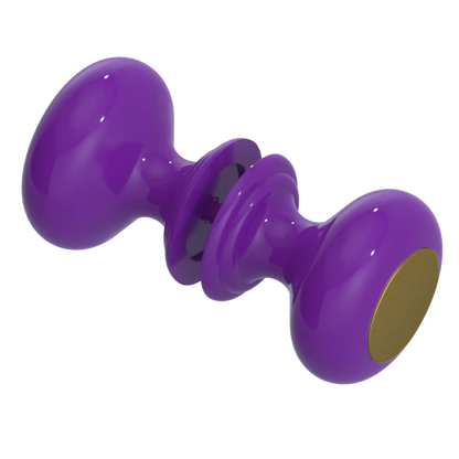 Rubinet Shower Door Knob (set) Purple Haze