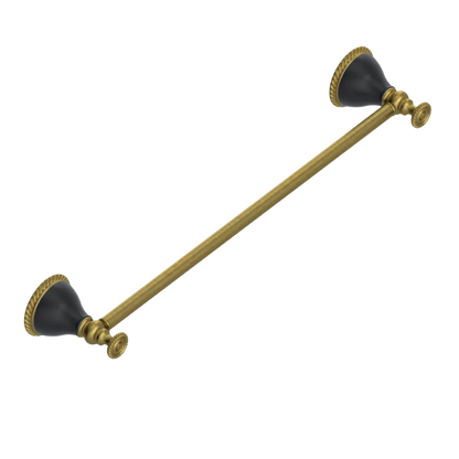 Rubinet Towel Bar 18" Antique Brass Matt