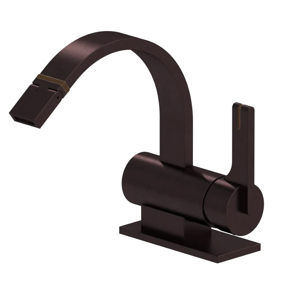 Rubinet Single Control Bidet Fitting (less drain) Tuscan Brass