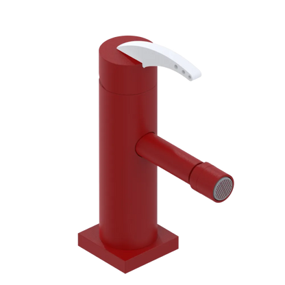 Rubinet Single Control Bidet Fitting (less drain) Maroon