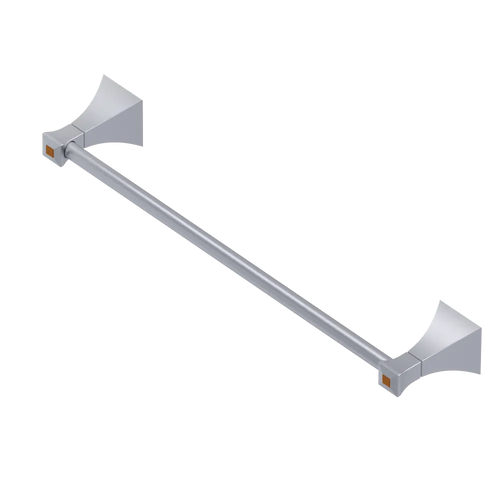 Rubinet Towel Bar 18" Satin Chrome