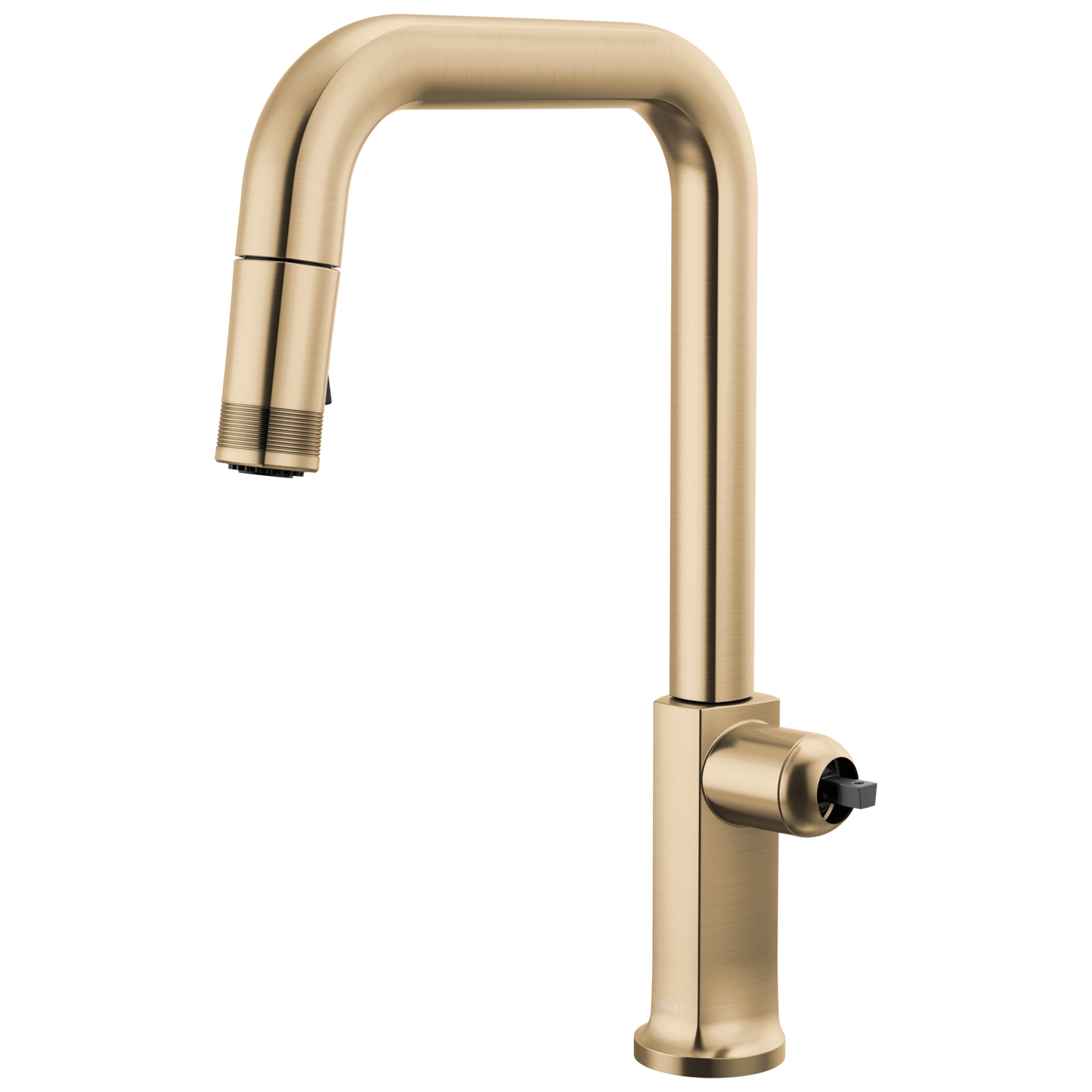 Brizo Pull Down Faucet With Square Spout Less Handle