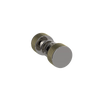 Rubinet Shower Door Knob (set) Polished Nickel