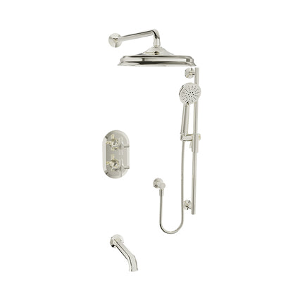 Baril Complete thermostatic pressure balanced shower kit