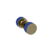 Rubinet Shower Door Knob (set) Natural Brass