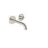 Baril Trim only for single lever wall-mounted lavatory faucet, drain not included