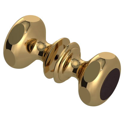 Rubinet Shower Door Knob (set) Gold