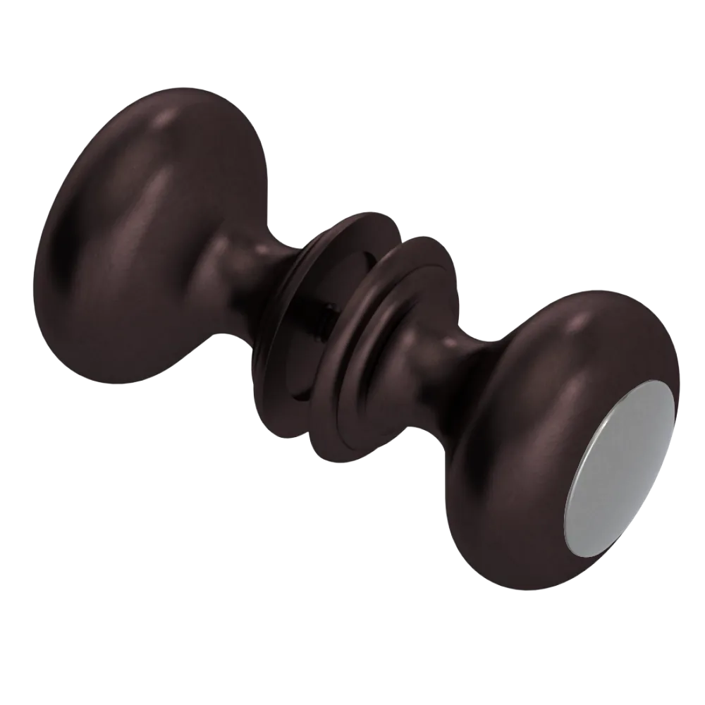 Rubinet Shower Door Knob (set) Oil Rubbed Bronze