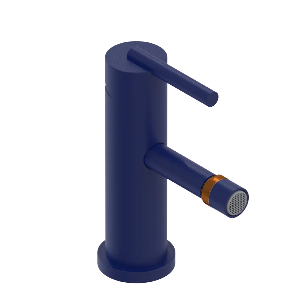 Rubinet Single Control Bidet Fitting (less drain) Midnight Blue