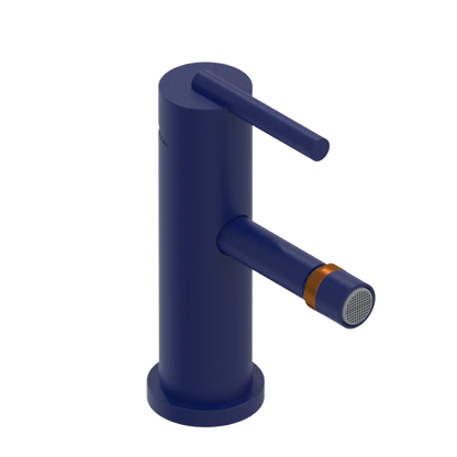 Rubinet Single Control Bidet Fitting (less drain) Midnight Blue