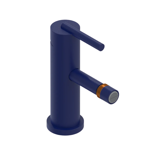 Rubinet Single Control Bidet Fitting (less drain) Midnight Blue
