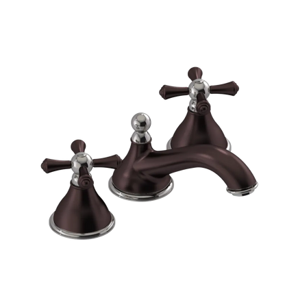Rubinet Widespread Lav. Set. (less drain) Oil Rubbed Bronze