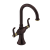 Rubinet Single Hole Dual Handle Lav. Set. (less drain) Oil Rubbed Bronze