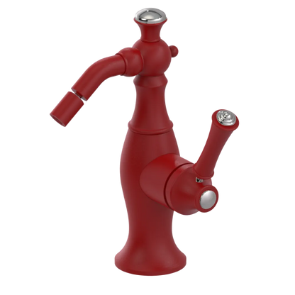 Rubinet Single Control Bidet Fitting (less drain) Maroon