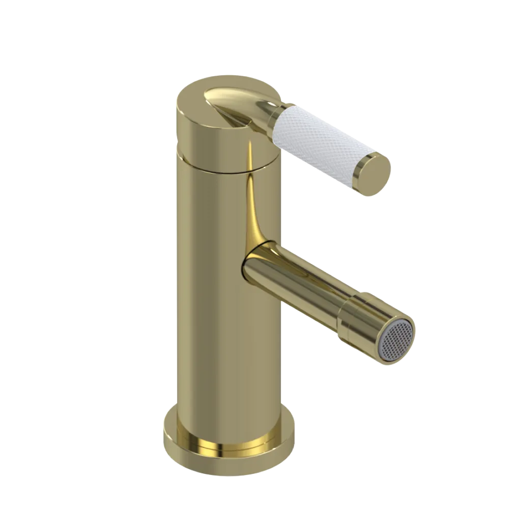 Rubinet Single Control Bidet Fitting (less drain) Gold