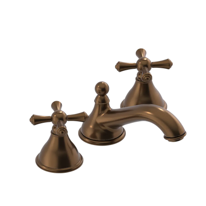 Rubinet Widespread Lav. Set. (less drain) Tuscan Brass