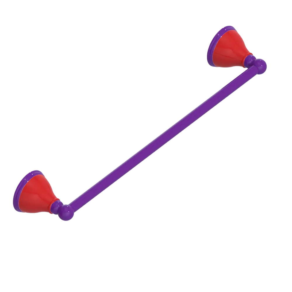 Rubinet Towel Bar 18" Purple Haze