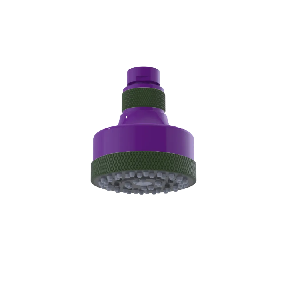 Rubinet 3 FUNCTION SHOWER HEAD Purple Haze