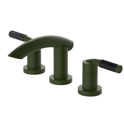 Rubinet Widespread Lav. Set. (less drain) Green Envy