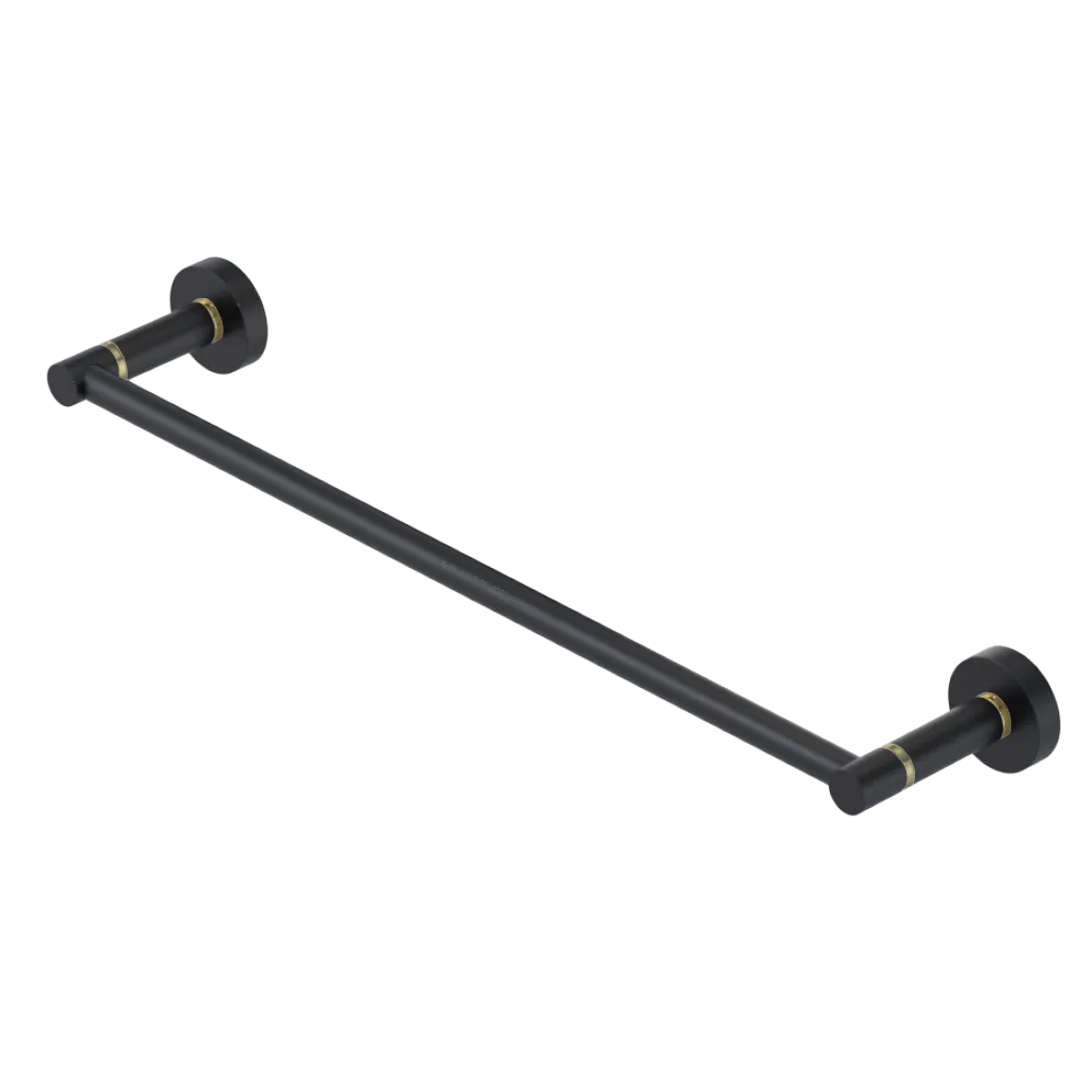 Rubinet Towel Bar 18" Matt Black