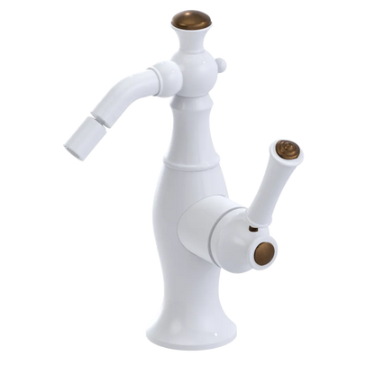 Rubinet Single Control Bidet Fitting (less drain) White