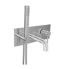 Baril Pressure balanced wall-mounted tub faucet with hand shower