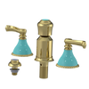 Rubinet Bidet Fitting with Spray, Diverter, and Vacum Breaker (Less Drain) Natural Brass