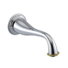 Rubinet Tub Filler Spout Wall Mount Chrome