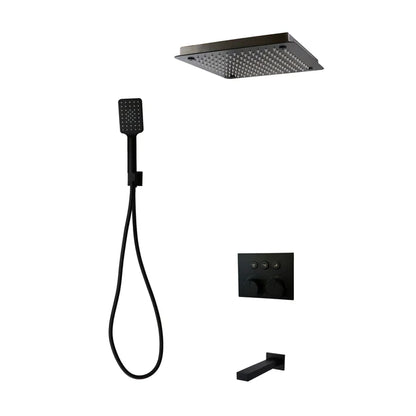 Diamond Push-Button Three Way Thermostatic System-Kit 4