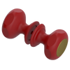 Rubinet Shower Door Knob (set) Maroon