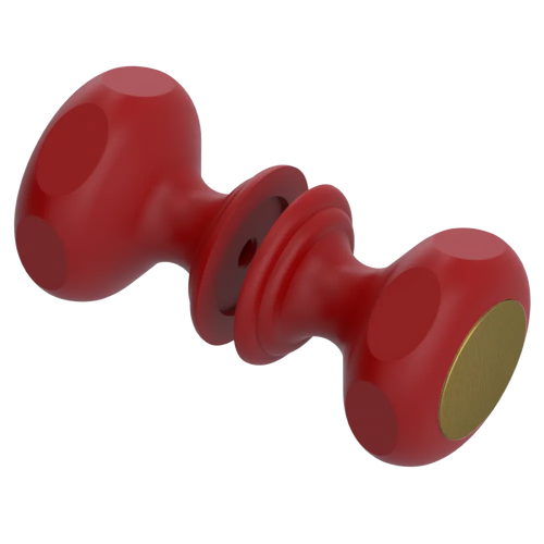 Rubinet Shower Door Knob (set) Maroon