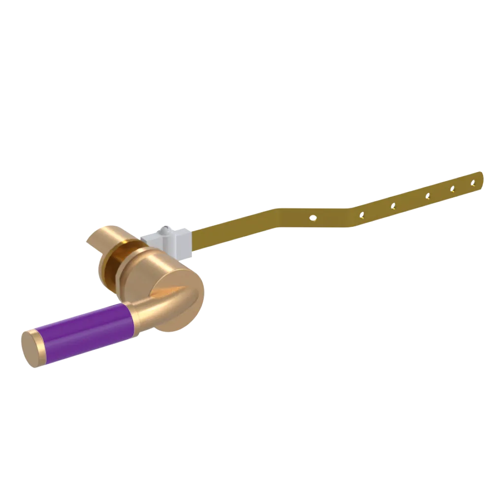 Rubinet Trip Levers Satin Gold