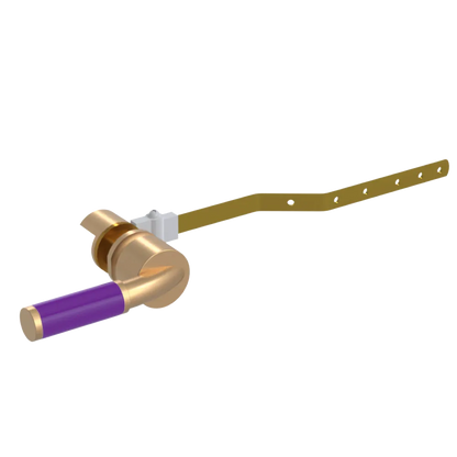 Rubinet Trip Levers Satin Gold