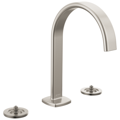 Brizo Widespread Lavatory Faucet With Arc Spout Less Handles
