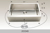 Bosco 203348 31" Stainless Steel Apron-Front Kitchen Sink