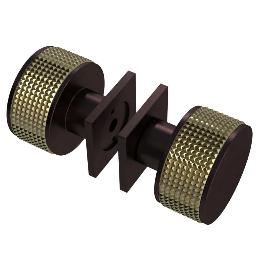 Rubinet Shower Door Knob (set) Oil Rubbed Bronze
