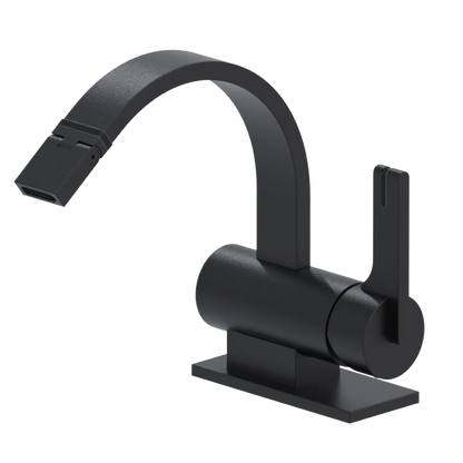 Rubinet Single Control Bidet Fitting (less drain) Matt Black