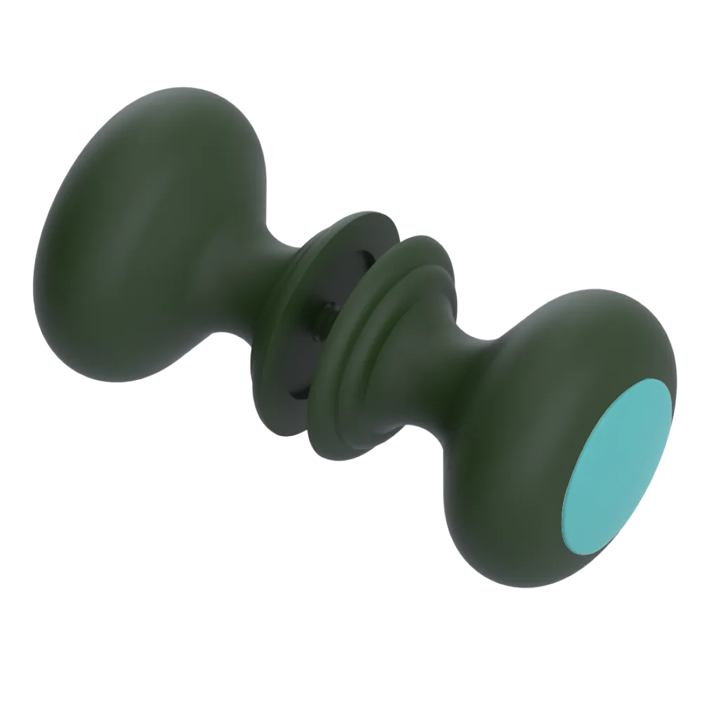 Rubinet Shower Door Knob (set) Green Envy
