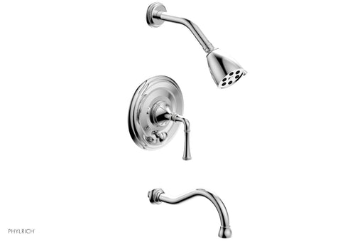 Phylrich BEADED Pressure Balance Tub and Shower Set - Lever Handle 207-26