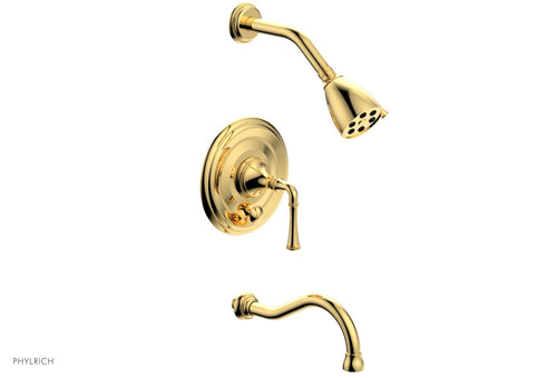 Phylrich BEADED Pressure Balance Tub and Shower Set - Lever Handle 207-26