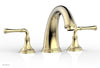 Phylrich BEADED Deck Tub Set - Lever Handles 207-40