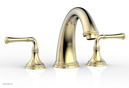 Phylrich BEADED Deck Tub Set - Lever Handles 207-40
