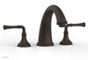 Phylrich BEADED Deck Tub Set - Lever Handles 207-40