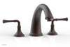 Phylrich BEADED Deck Tub Set - Lever Handles 207-40