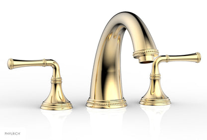 Phylrich BEADED Deck Tub Set - Lever Handles 207-40