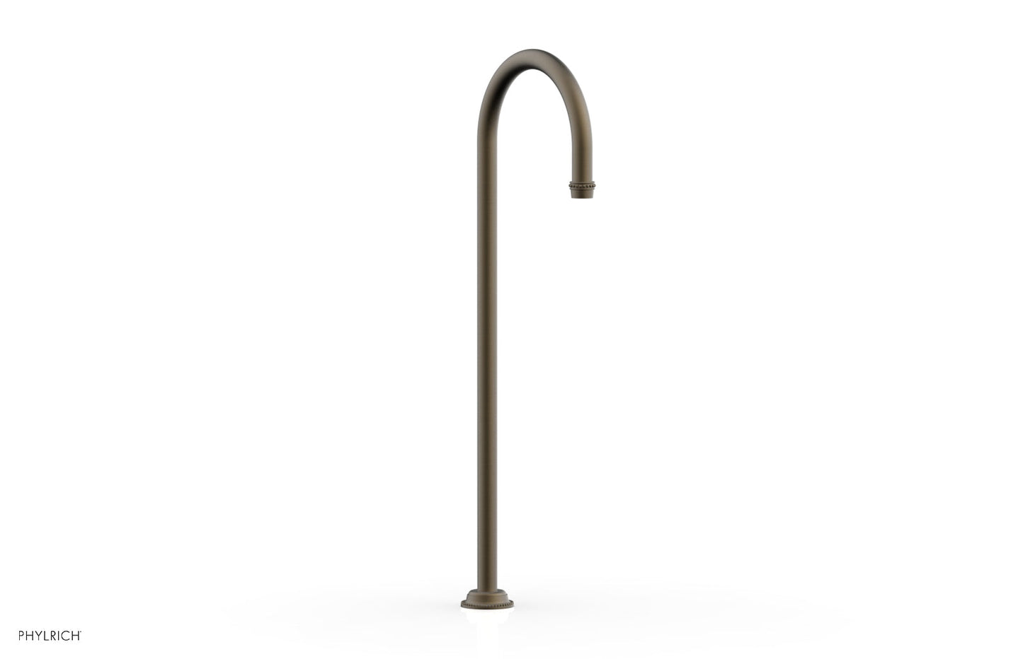 Phylrich BEADED Floor Mount Spout 207-44