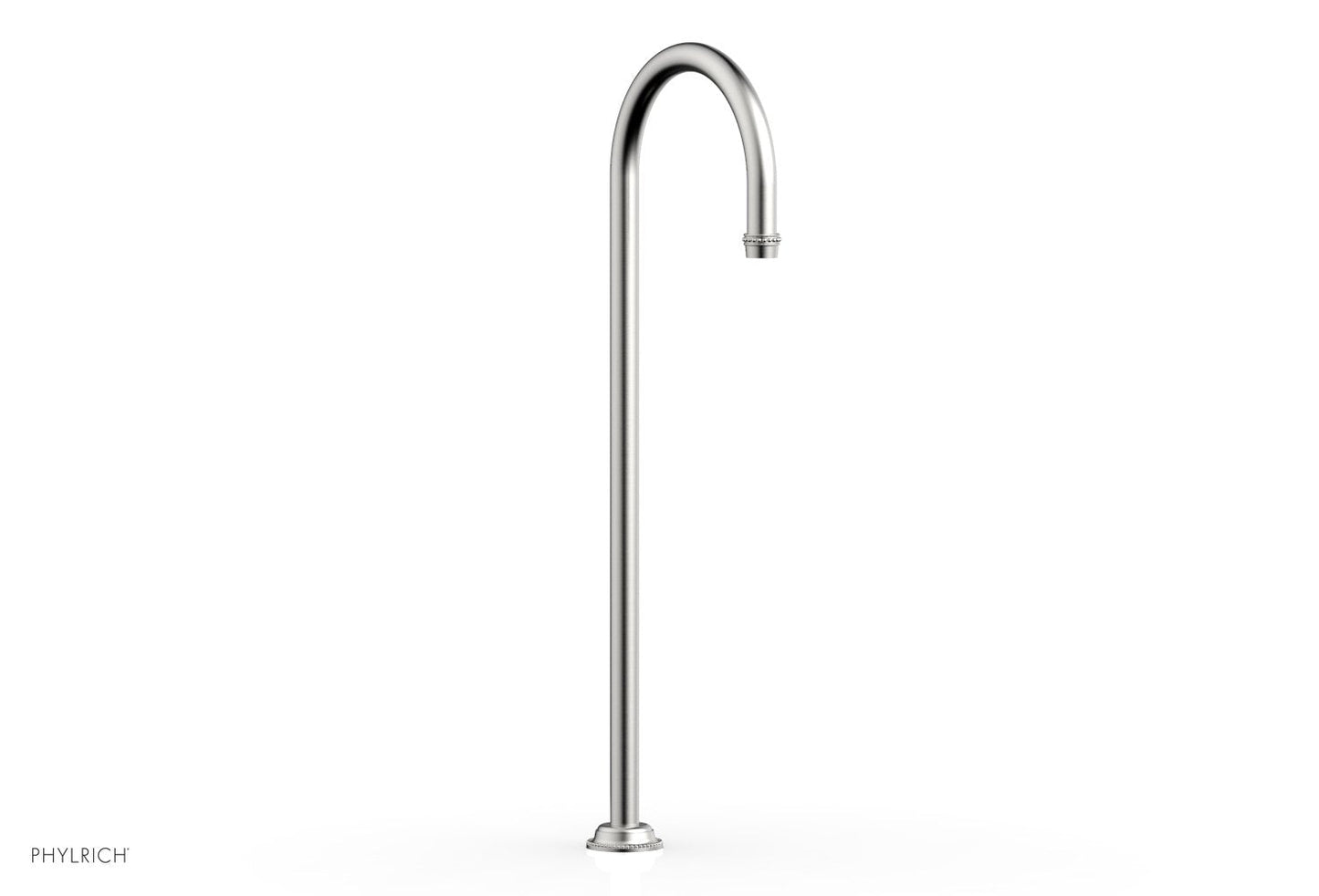 Phylrich BEADED Floor Mount Spout 207-44