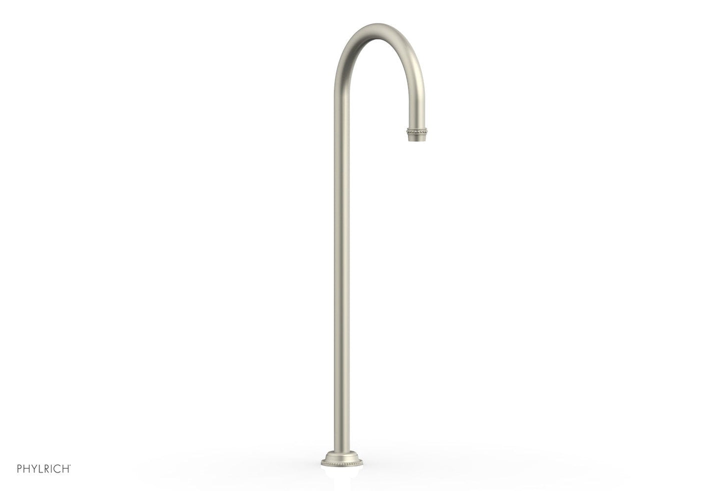 Phylrich BEADED Floor Mount Spout 207-44