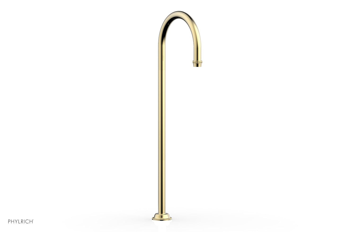 Phylrich BEADED Floor Mount Spout 207-44