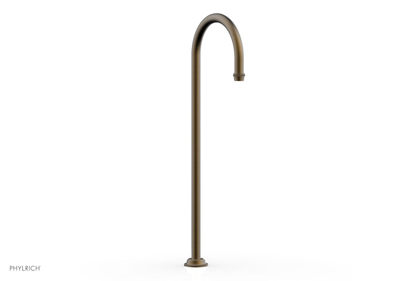 Phylrich BEADED Floor Mount Spout 207-44